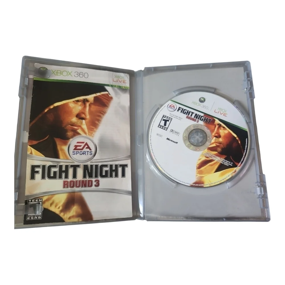 Fight Night Round 3 – Xbox 360 Platinum Hits – Complete with Game Disc & Manual